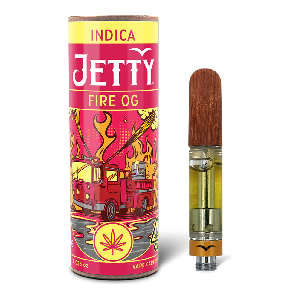 Jetty Extracts - Jetty Extracts | Fire OG | Gold Cartridge | 1g Main Image
