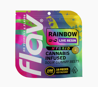 Flav - Flav - Rainbow - Macro Belts Live Resin 100mg.