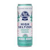 PABST BLUE RIBBON: Daytime Guava + THCv High Seltzer (10mg THC:5mg THCv) Single Can (S)