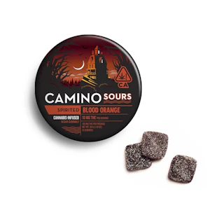 CAMINO - Sour Blood Orange (Spirited) Gummies - 10 ct - 100mg - Camino