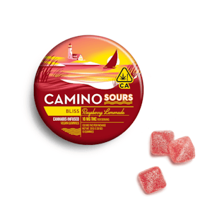 KIVA - Camino Sours | Bliss | Raspberry Lemonade | Gummies