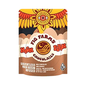 Fig Farms - HIGH FLYIN - MILK CHOCOLATE & COOKIES 100MG - FIG FARMS Main Image