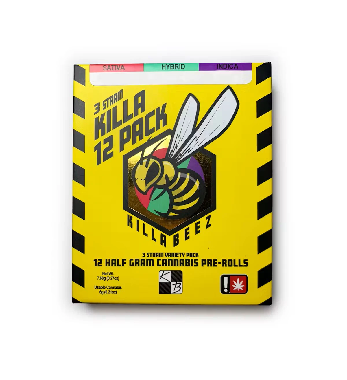 KILLA BEEZ - Killa Beez Grapehead x Lemon Cherry Sherbert x Candy Crush 12pk Pre-Roll 0.5g Main Image
