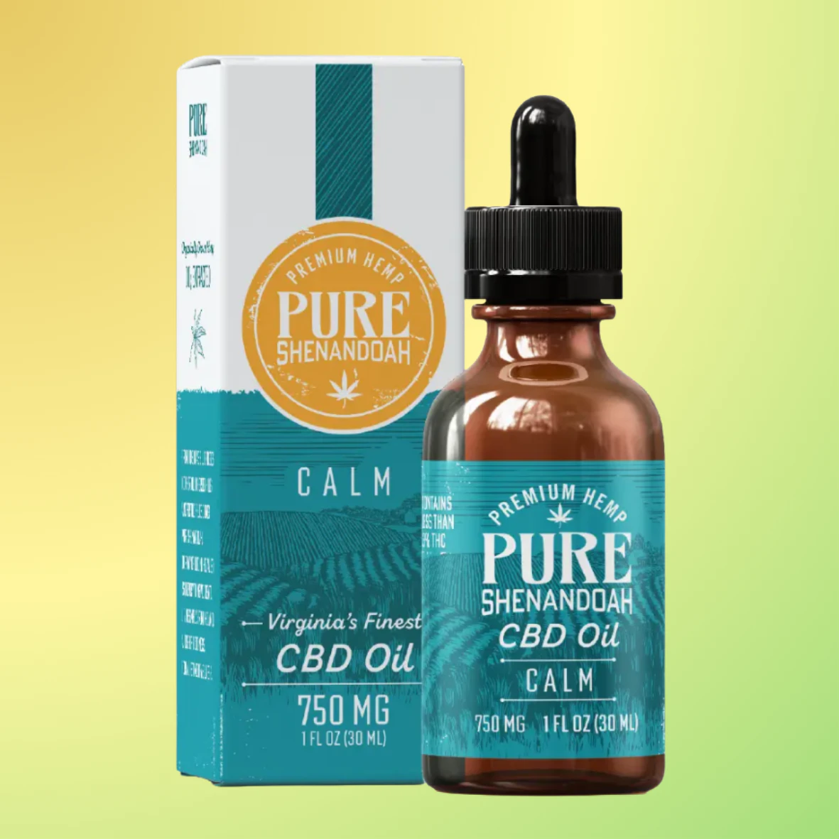 YANA - Tincture - CBD Oil - CALM - 750MG Main Image