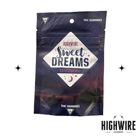 Sweet Dreams Gummies Snoozeberry 2:1 THC:CBN 200mg