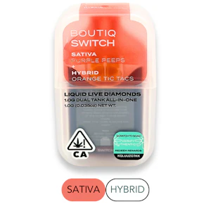 Boutiq - Boutiq - Live Resin Double - Purple Peeps x Orange Tic Tacs - RTU - 1.0g