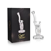 Crystal Series 13" Curvy Body Water Pipe