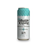 Blueberry & Pineapple High Five 5mg 1:1 THC:CBD Seltzer - HIGHLY CASUAL