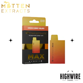 Mitten Extracts Disposable Lemon Cherry Gelato 3g