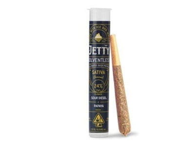 Jetty - Jetty Sour Diesel x Papaya Solventless Infused Preroll 1.2g