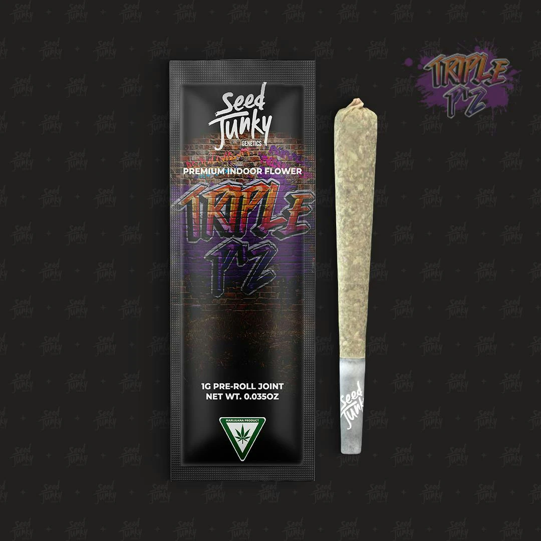 Seed Junky Genetics Michigan - Seed Junky Genetics - 1g Preroll - Triple P'Z Main Image