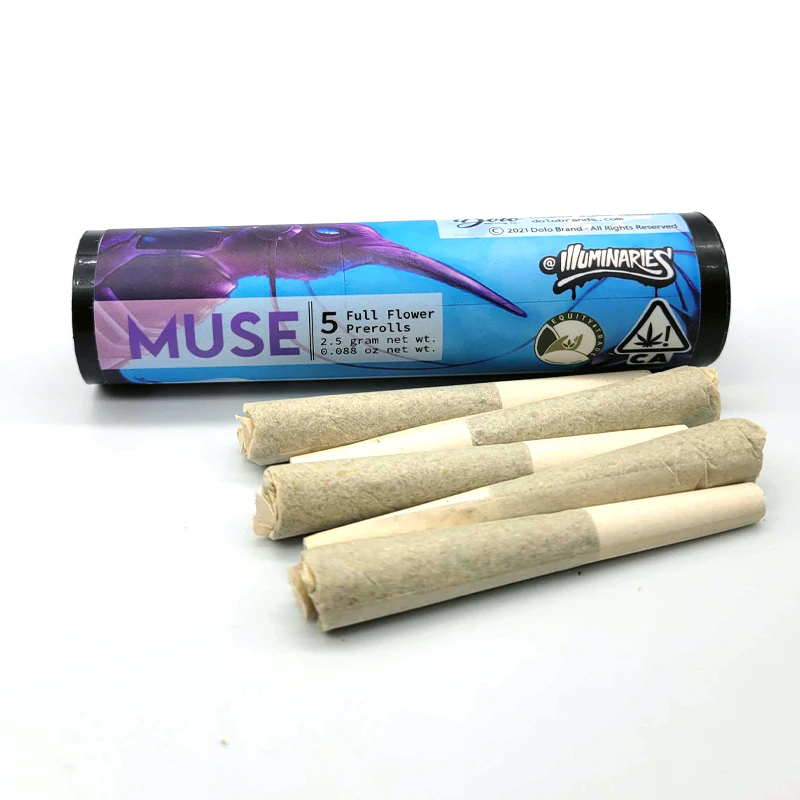 Dolo Rolling Co. - Muse - White Gummiez 5 Pack Preroll (2.5g) Main Image