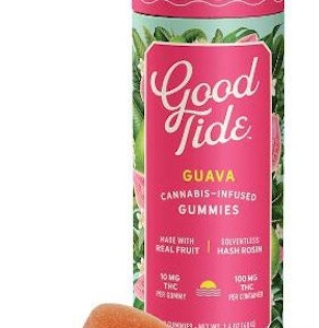 Good Tide - [Good Tide] Rosin Gummies - 100mg - Guava (H)