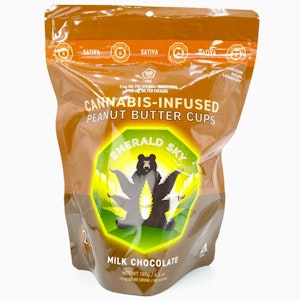 Emerald Sky - Peanut Butter Cups Sativa 100mg 20 Pack - Emerald Sky