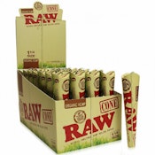 Raw Organic Pre-roll Cone 1-1/4 6pk
