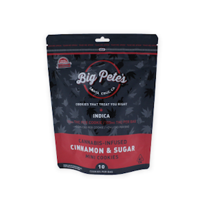 Big Pete's - Cinnamon Indica 100mg 10 Pack Cookies - Big Pete's 