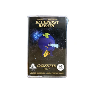 CAZZETTE - DISPOSABLE - BLUEBERRY BREATH 1G - CAZZETTE