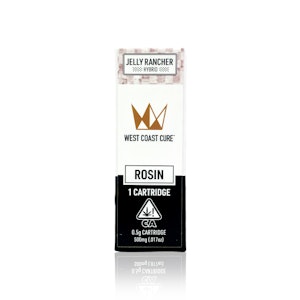 WEST COAST CURE - WEST COAST CURE - Cartridge - Jelly Rancher - Live Rosin - .5G