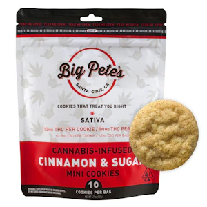 Big Pete's - [Big Pete's] Cookies - 100mg - Cinnamon & Sugar (S)