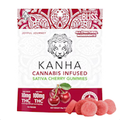 KANHA - Edible - Cherry - Sativa - Gummies - 10PK - 100MG