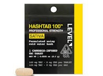 Level Hashtab 100mg Single Sativa