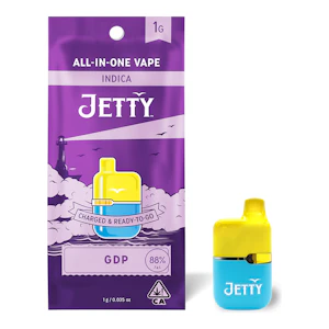Jetty Extracts | GDP | Gold All-In-One Vape | 1g