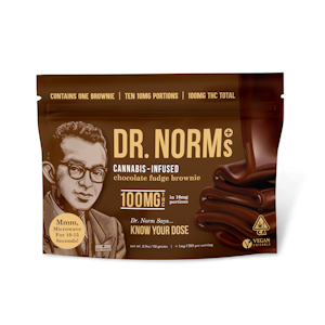 Dr. Norm's - Dr. Norms Chocolate Fudge Brownie