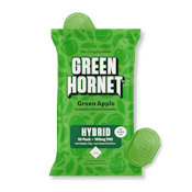 Green Hornet Green Apple Indica Gummy 100MG Per Pack 10MG Per Gummy