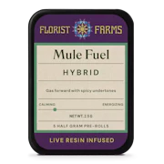 Florist Farms | Mule Fuel 5pk | Resin Infused | 2.5g