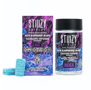 STIIIZY - Stiiizy - Blue Raspberry Blast - 100mg Gummies