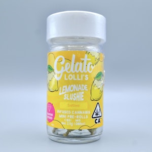 Lemonade Slushie Lollis Infused Pre-Rolls 5pk 2.5g - Gelato
