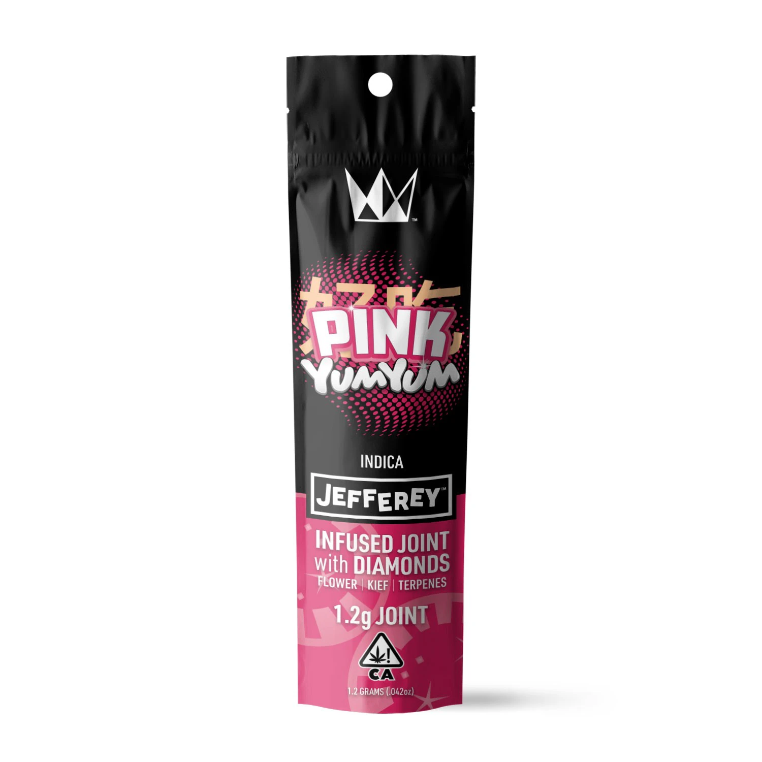West Coast Cure - Pink Yum Yum (I) 44.78% THC | 1.2G Jefferey Infused Joint Main Image