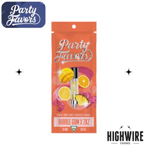 Party Favors Cart Bubble Gum x ZkZ 1g