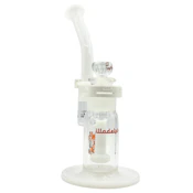 Illadelph Glass - Bubbler Bong Set Orange