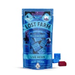 Lost Farm Kiva Live Resin Fruit Chews Blueberry $22