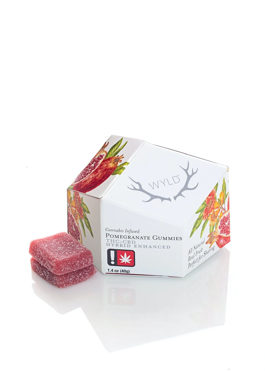 WYLD - WYLD - Pomegranate Gummies - 1:1 Main Image