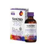 Vet CBD: Regular Strength 250mg:12.5(CBD:THC) 2oz