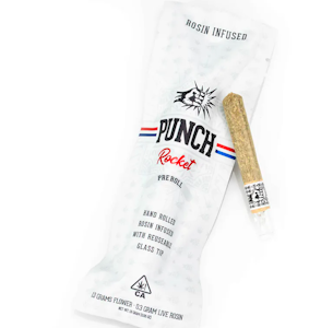 Punch - Grape Grenade x Peach Ringz | 1.6g Rosin Preroll | Punch Rocket