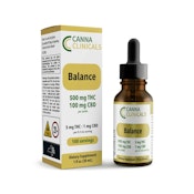 Canna Clinicals | BALANCE | 500MG THC + 100MG CBD