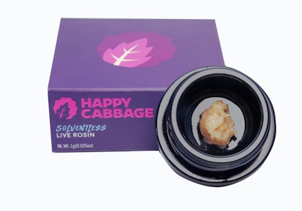 HAPPY CABBAGE - Grape Bubblegum 1g Live Rosin Batter | Happy Cabbage