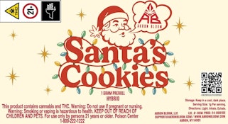 Santa's Cookies | Akron Bloom | Preroll | 1g