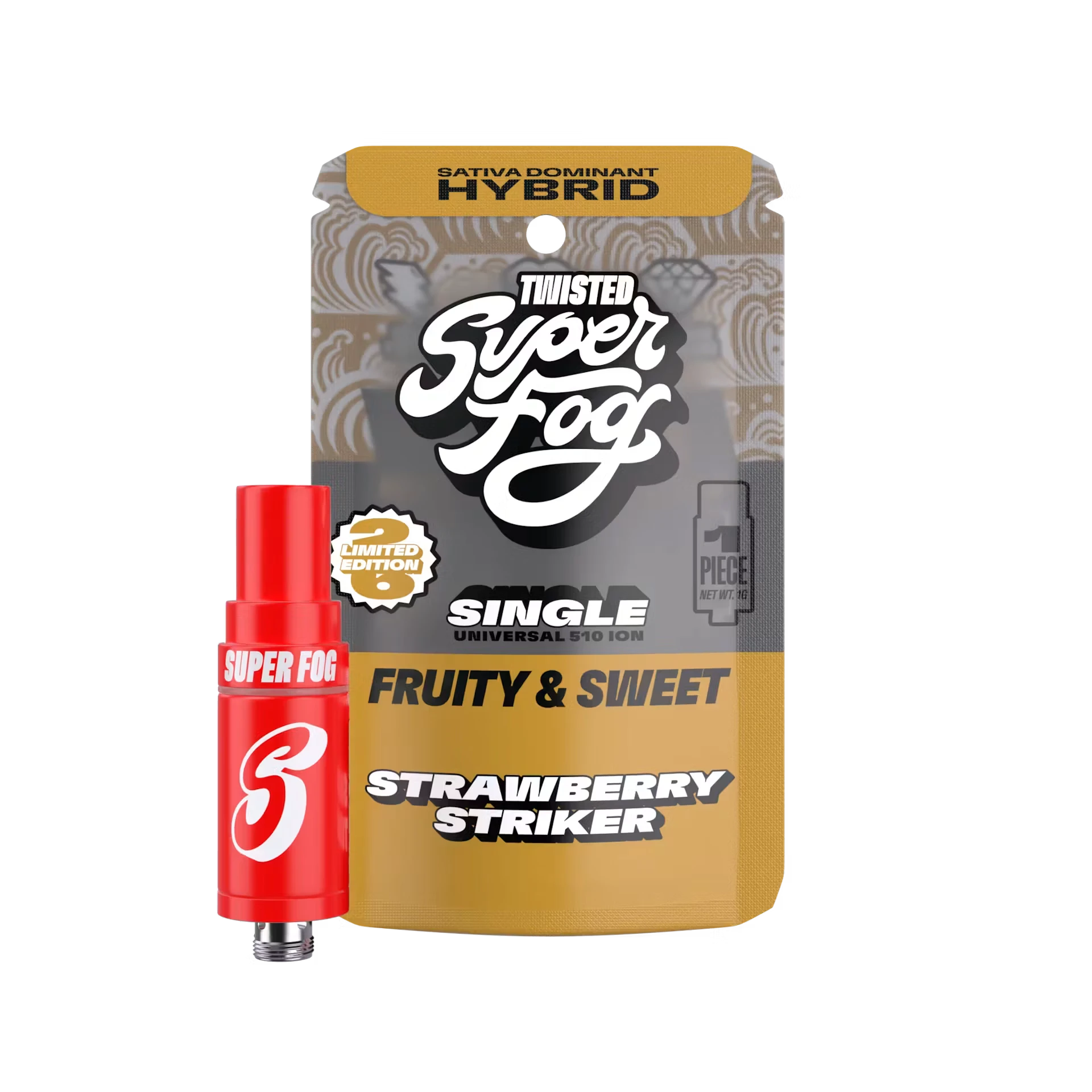 MFused - Mfused | 510 Cart | Super Fog | Strawberry Striker | 1g Main Image