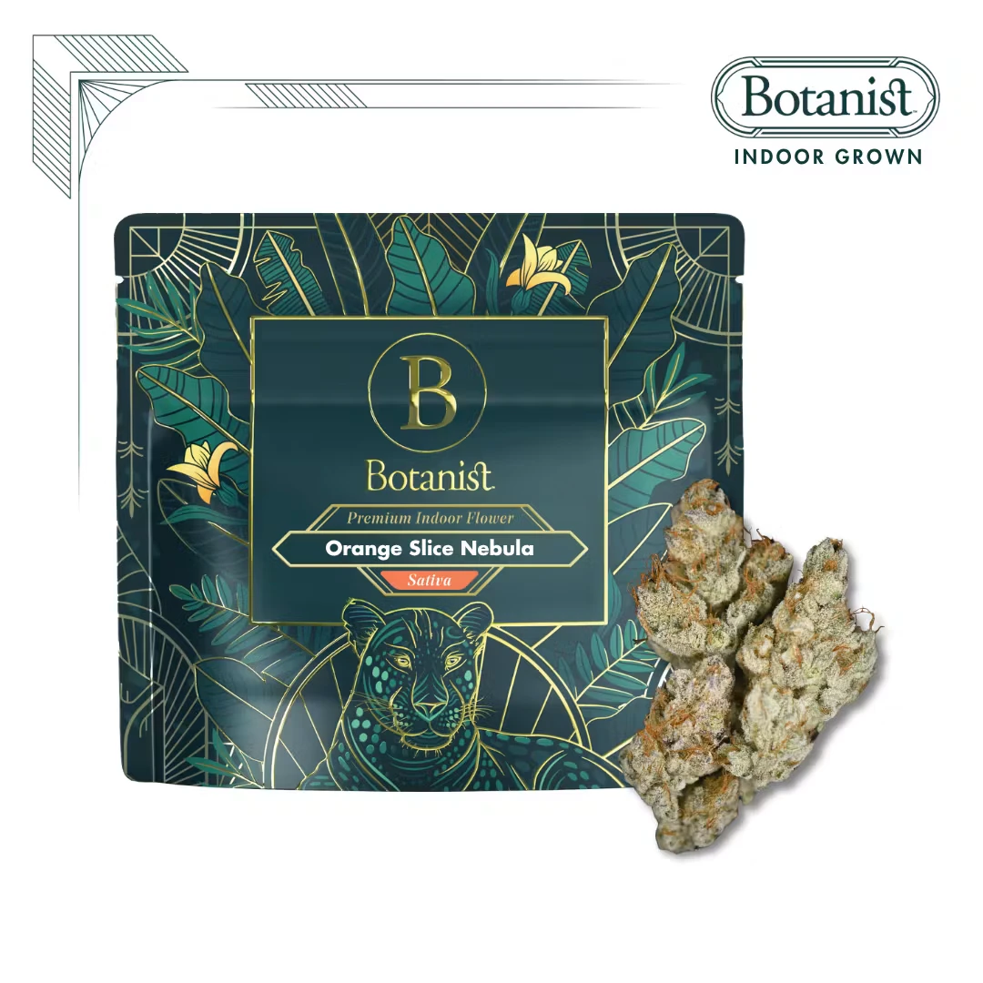 The Botanist - The Botanist | Flower | Orange Slice Nebula | 14g (smalls) Main Image