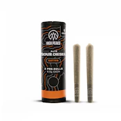 High Peaks | Pre-Roll | AJ's Sour DIesel | .5g 2pk