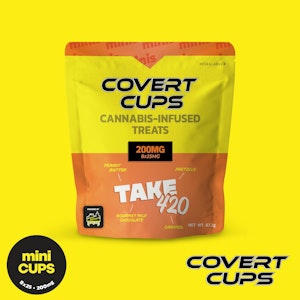 Covert Cups - Covert Cups - Take 420 - 200MG Chocolate Cups