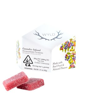 WYLD - Wyld: Huckleberry Gummies 