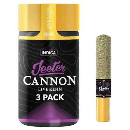 Jeeter - Jeeter - Donny Burger Infused Cannons 3pk 1.5g Main Image