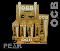 CONES | OCB | BAMBOO | 1 1/4 - 6PK