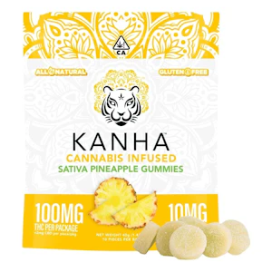KANHA - *Kanha - Pineapple - 100mg - 10Pk