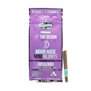 Presidential - Presidential Moonrock - Mini - Crescendo (S) - Infused Blunt - 3 Pack - 2.1g